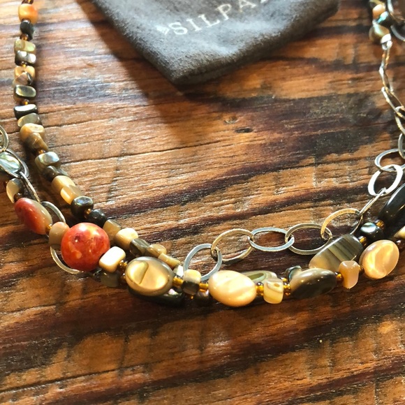 Silpada stone necklace - Picture 2 of 3